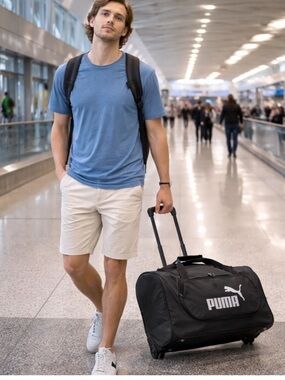 Puma Rolling Duffel Bag Luggage